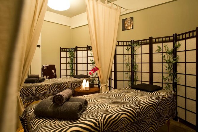 1-Hour Aroma Oil Massage plus 20-Minute Free Fish Pedi - A two-part pause from Athens sightseeing