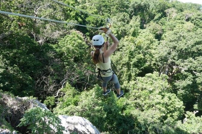16 Lines Zipline, Cave and Mud Spa Combo Tour with Lunch in Fiji - The optional massage and extra costs