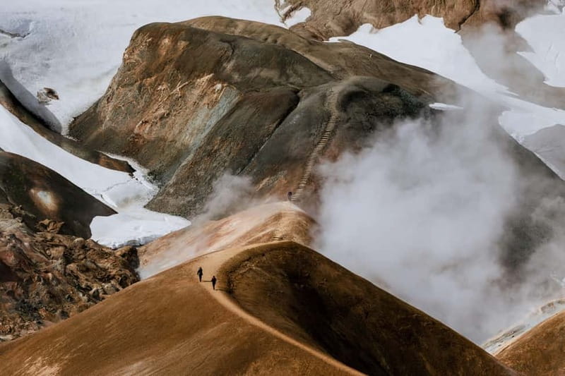 A day in Kerlingarfjöll: Highlands and hot springs - The Highland Baths are the gentle finish