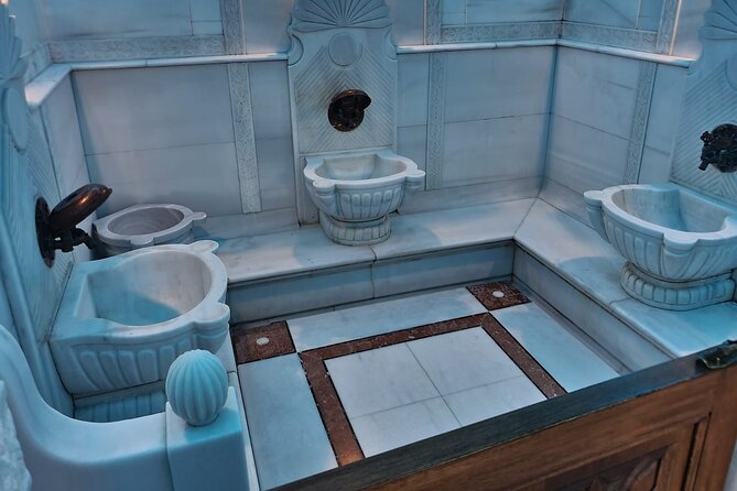 Acemoglu Historical Turkish Bath with Private Options - The kese scrub on warm marble