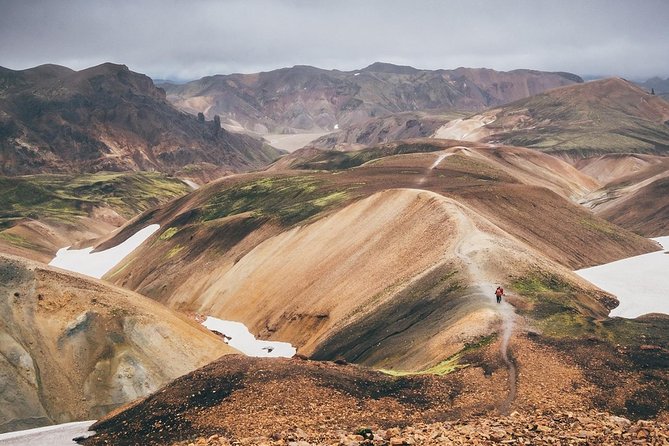 Adventure in Landmannalaugar and Hot Springs - Reykjavík & Hella - The ride past Hekla volcano