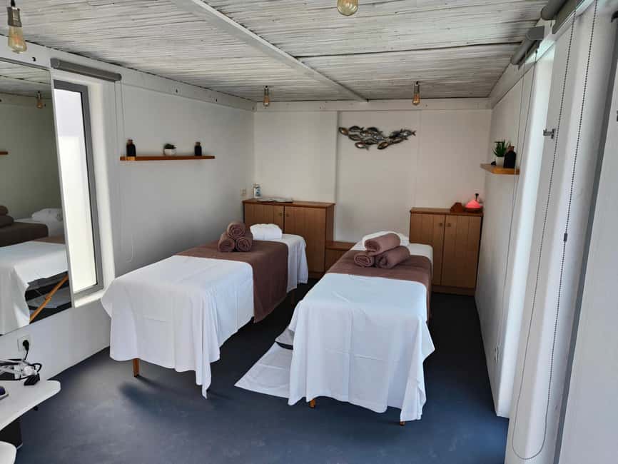 Akrotiri:Departure Day Spa Experience Couples Massage & Pool - Pool time before the massage