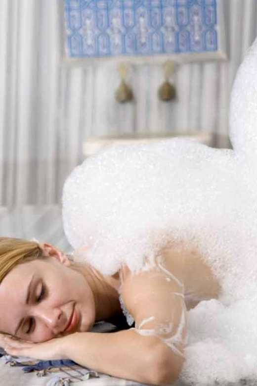 Alanya/Kemer/Side: Turkish Bath and Massage with Transfers - The hot stone table and the final massage
