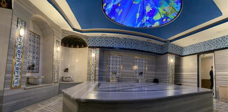 Alanya: Turkish Bath Experience with Massage and Wine Option - Starting in the sauna and menthol room