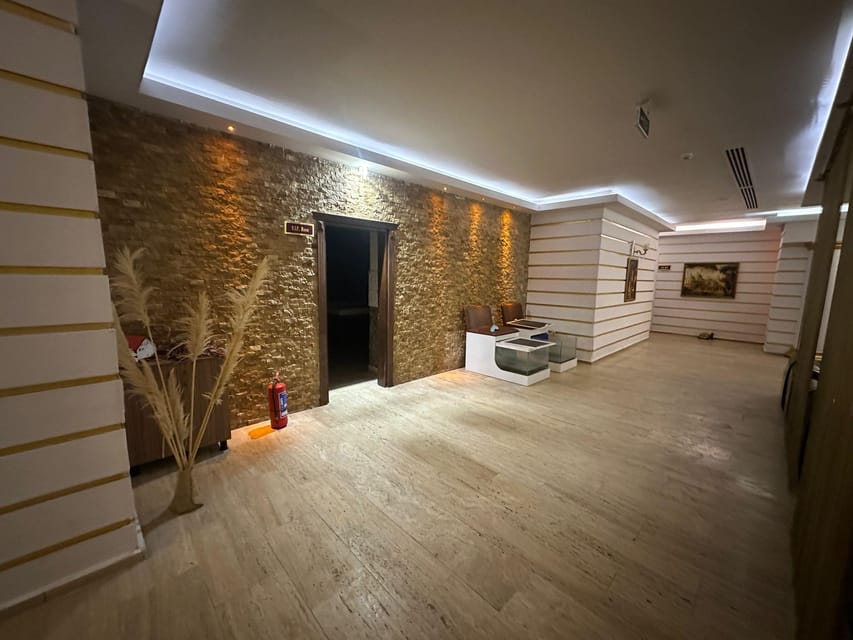 Alanya: Turkish Bath with Foam and Aromatherapy Massages - The marble stone and foam massage