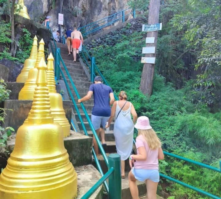 Ao Nang: Hot Springs, Emerald Pool, and Tiger Cave Day Tour - Emerald Pool, Blue Pool, and forest walking