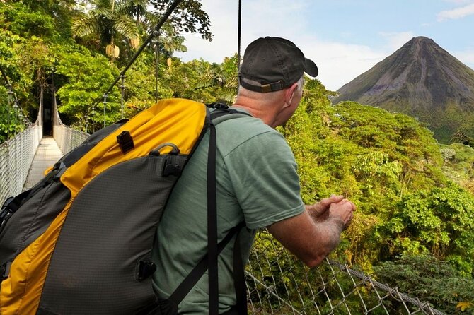 Arenal Hanging Bridges, Guided Walk, Hot Springs Optional - Walking through three levels of Arenal forest