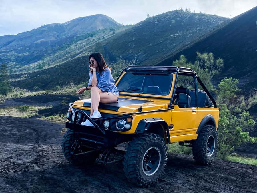 Bali: Day/Sunset Mount Batur 4WD Jeep and Natural Hot Spring - Batur Natural Hot Springs: relaxing stop or water park?