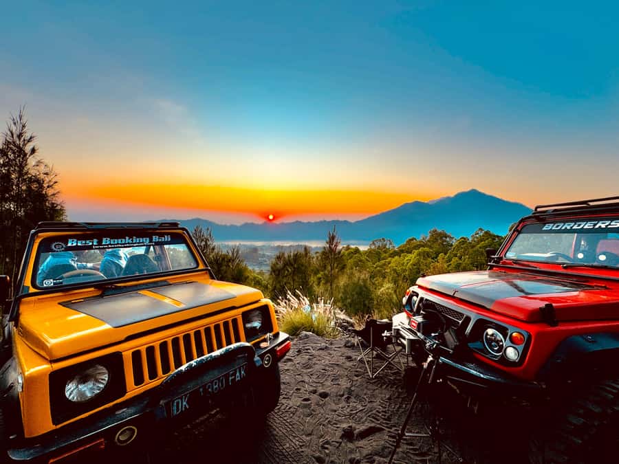 Bali : Private Sunrise Jeep Tour and Hot Spring All Include - Key points at a glance