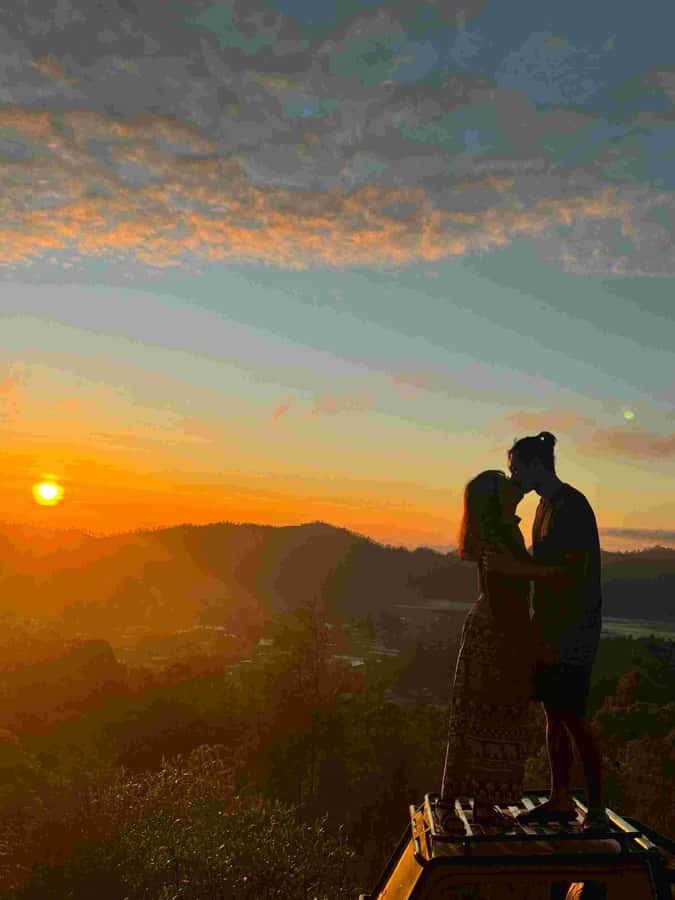 Bali : Private Sunrise Jeep Tour and Hot Spring All Include - Across Mount Batur’s black lava fields