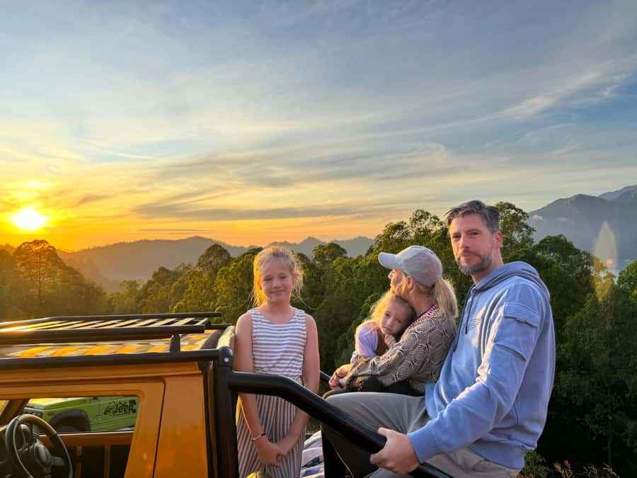 Bali : Private Sunrise Jeep Tour and Hot Spring All Include - Private transport and what the $24 price means