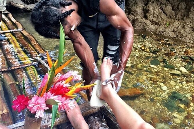 Bamboo Rafting and Limestone Foot Massage on Lethe River Private Tour - Food, drinks, music, and the social side of the river