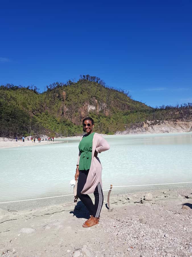 Bandung: Volcano Crater, Onsen Hot Springs, Mud Bath & Tea - Rengganis Ciwidey hot springs and sulfur mud