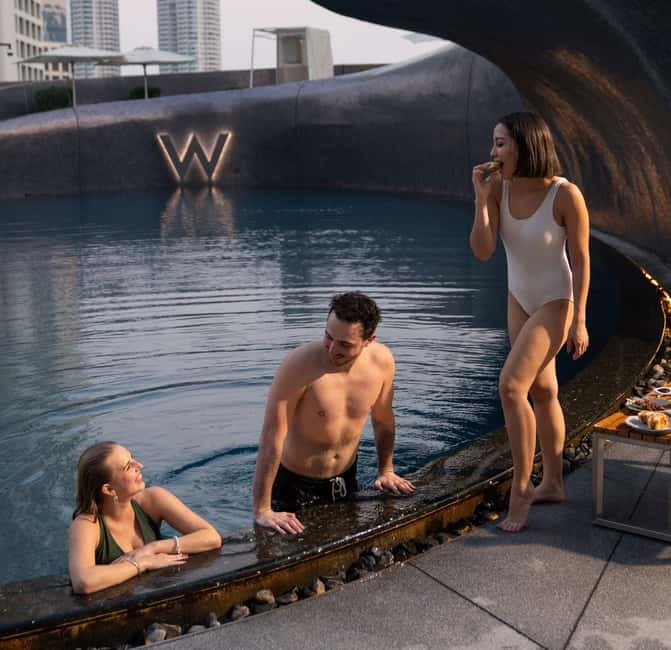 Bangkok: W Hotel Pool & Gym Experience - Gym access for a more active day