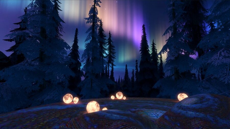 Bath: Virtual Reality Spa and Meditation Journey - Pairing the visuals with the right audio