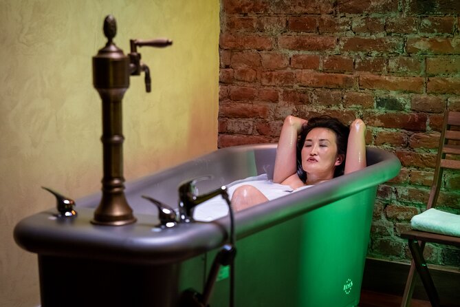Beer Spa and Salt Cave in Prague (single bath) - The salt cave and fireplace break