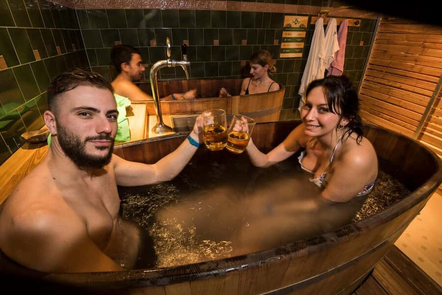 Beer Spa with optional Széchenyi Bath Tickets - The 45-minute private session