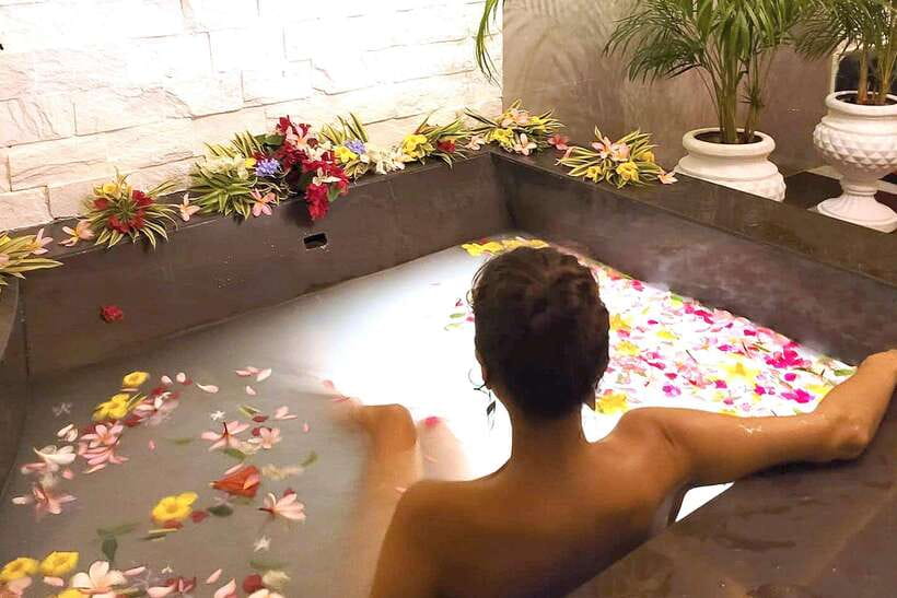 Boracay: Spa and Wellness Experience at Helios Spa - Pool time and Cocogamot Tea