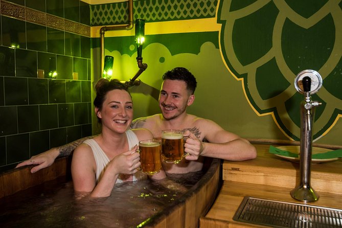 Budapest BeerSpa with Unlimited Beer and Optional Széchenyi Bath - The private changing cabin is more useful than it sounds
