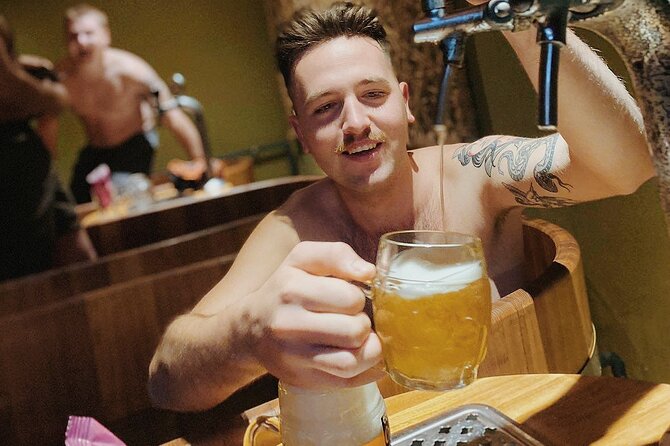 Budapest Exclusive Thermal Spa LUKACS LUXURIOUS PRIVATE BEER BATH - Forty-five minutes in the private tub