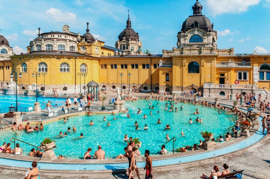 Budapest: Széchenyi Spa Day Ticket with Optional Upgrades - What a day at Széchenyi Baths feels like