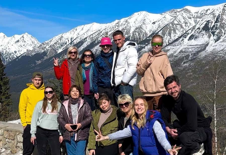 Calgary: Radium Hot Springs & Marble Canyon Day Trip - Numa Falls, a short stop with a big view
