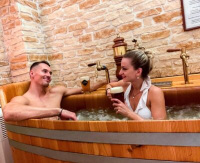 Caroline Bernard Beer Spa Prague with Beer & Massage Option