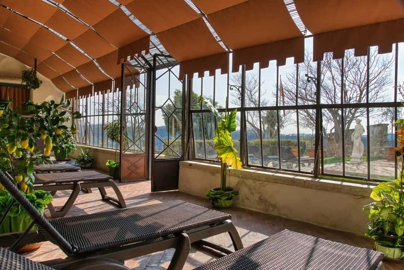 CastelBrando: Relax at a Spa inside an ancient castle - Saunas in medieval cryptoporticos