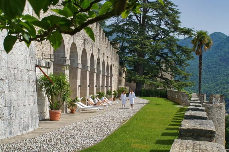 CastelBrando: Relax at a Spa inside an ancient castle - The Roman Bath and the old heating system