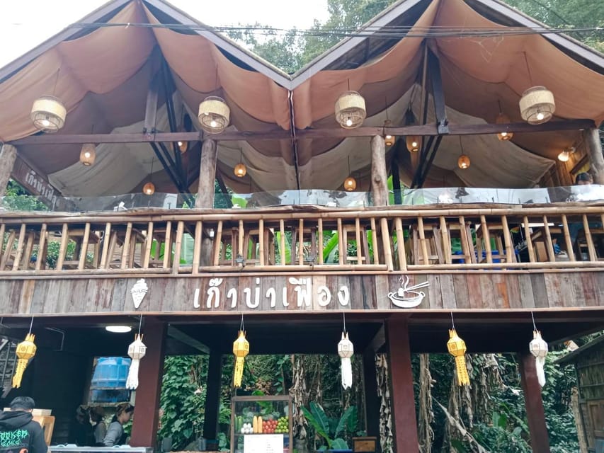 Chiang Mai: Mae Kampong Village, Hot Springs & Bor Sang Tour - Watching umbrellas take shape at Bo Sang