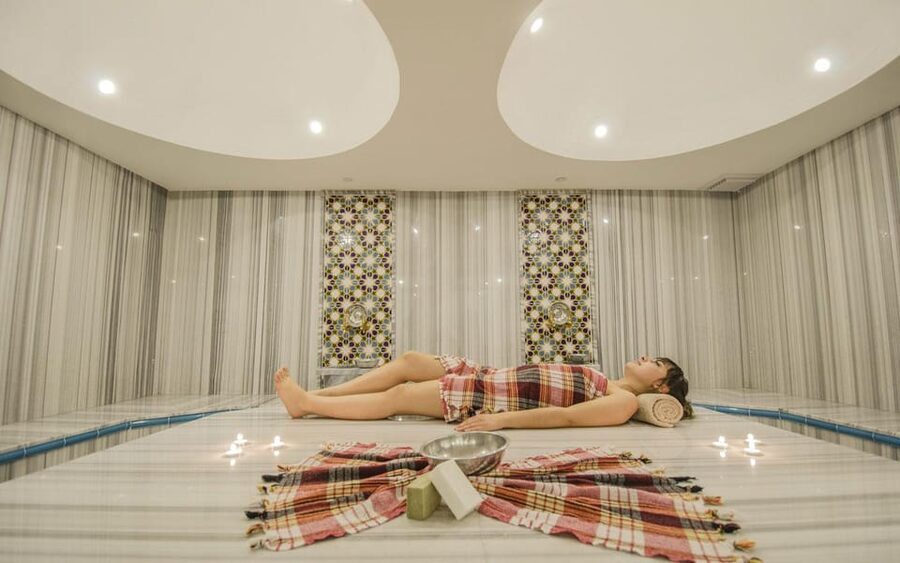 City of Side: Turkish Bath, Massage and Sauna with Transfer - The included massage is short but useful