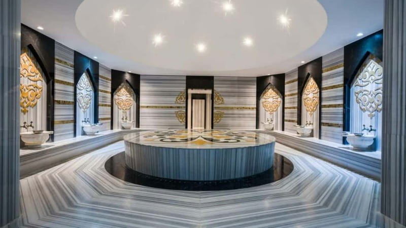 City Of Side:Turkish Bath with Traditional Turkish Tea - What the Side Wellness hammam actually offers