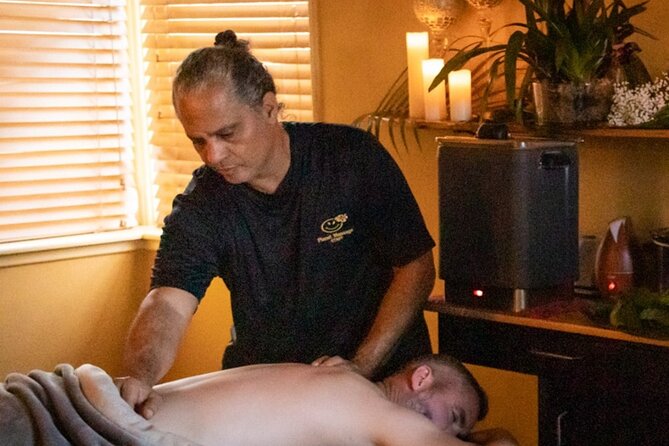 Couples Outdoor Bamboo Garden Massage or Ultimate Candlelight Signature Massage - The 90-minute treatment, from oil to foot care