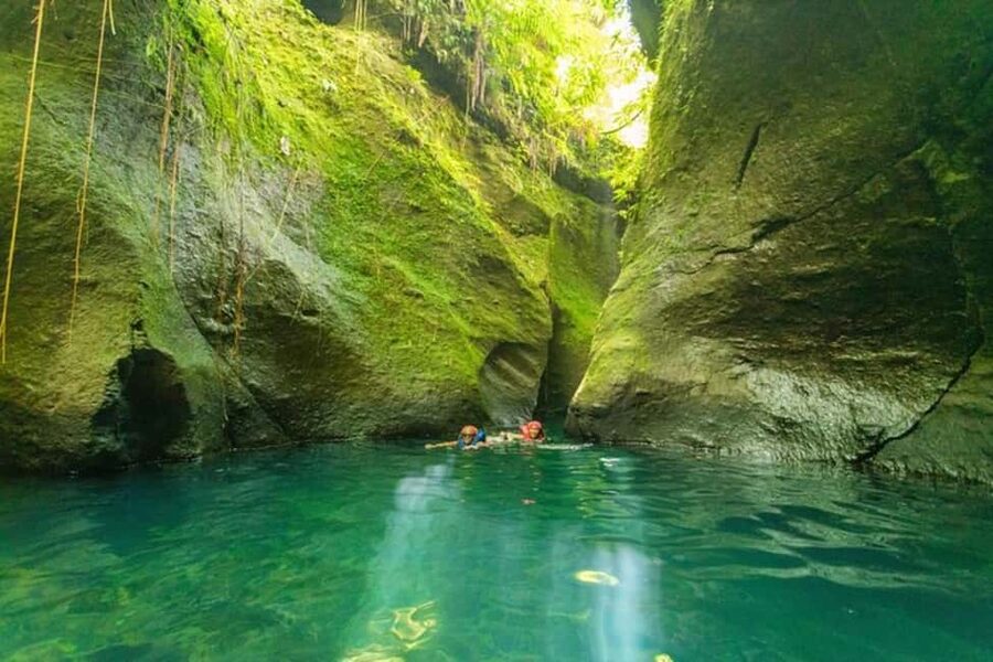 Dominica: Titou Gorge and Hot Springs Tour with Transfer - Swimming through Titou Gorge