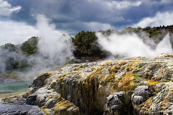 Ex Auckland: Rotorua Māori Village with Haka and Hot Springs - The 6:00 am pickup from Auckland CBD