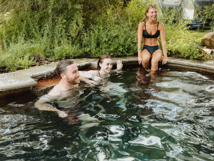 Fingal: Peninsula Hot Springs Entry with Lunch Credit - What your four hours at Fingal’s hot springs feel like