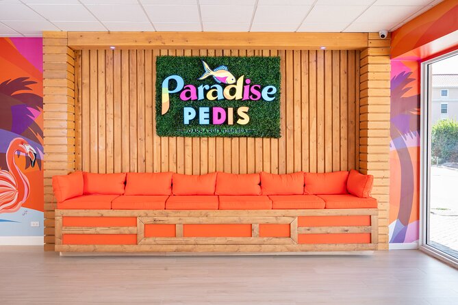 Fish, Fun & Feet – Caribbean’s Largest Fish Spa Experience! - Arriving at Paradise Pedis on Bay Street