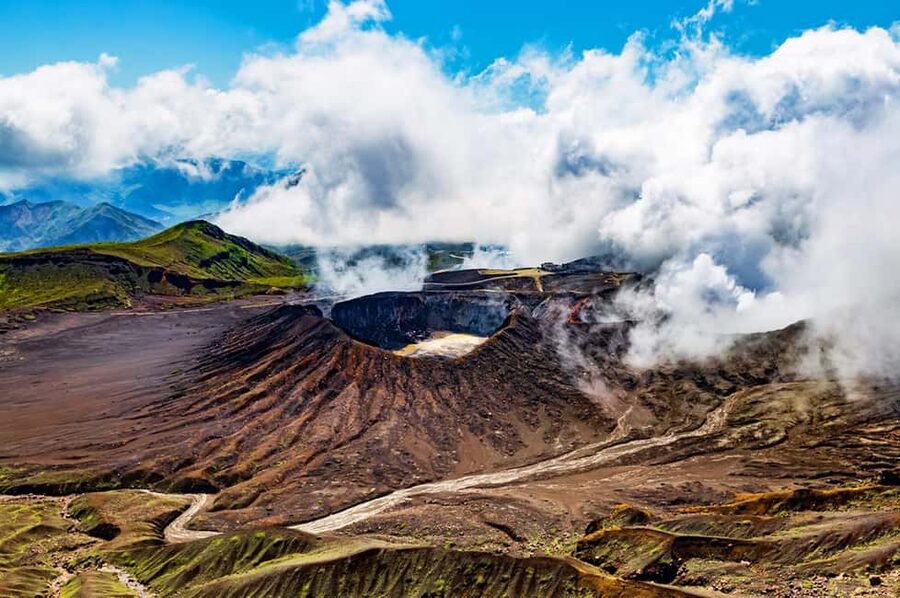 From Fukuoka: Mount Aso, Kurokawa Onsen, and Shrine Tour - Aso Shrine adds a cultural counterpoint