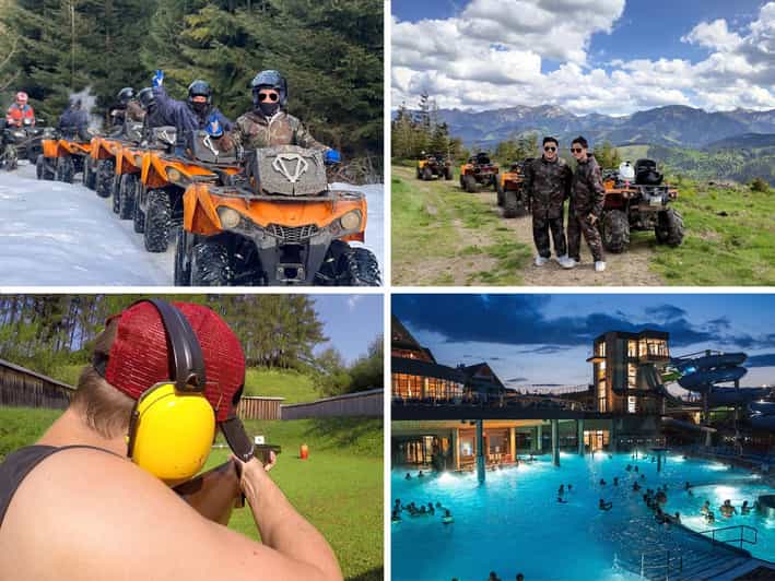 From Krakow: ATV/Snowmobile Ride, Shooting & Hot Springs - Key points at a glance
