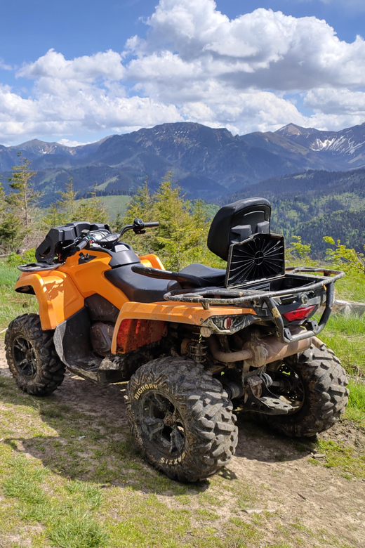 From Krakow: ATV/Snowmobile Ride, Shooting & Hot Springs - From Krakow to the foothills