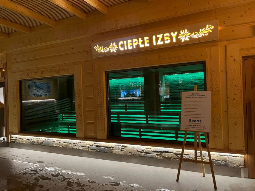 From Krakow: Chocholow Hot Springs Evening or Daytime Ticket - Entering Chocholowska Baths