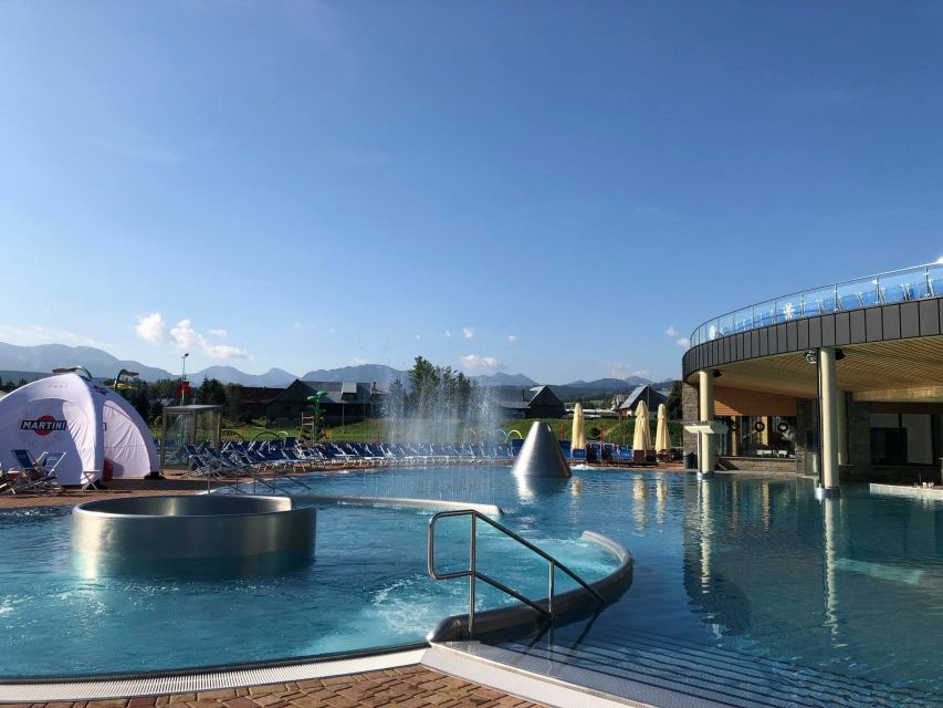 From Krakow: Chochołowskie Thermal Baths Ticket and Transfer - Mountain views and changing weather