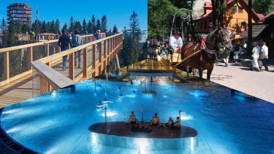 From Krakow: Slovakia Treetop Walk, Zakopane & Thermal Spa - Key points at a glance