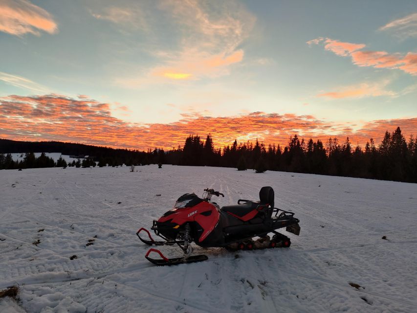 From Krakow: Snowmobile Adventure with Thermal Pools Visit - Snowmobiling below the Tatra Mountains