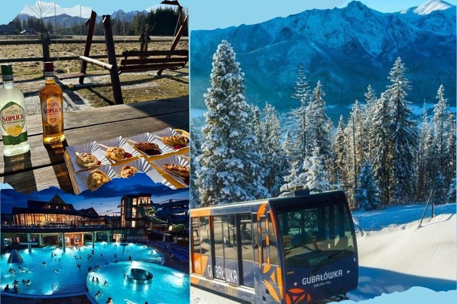 From Krakow: Zakopane Tour with Thermal Spa & Hotel Pickup - From Krakow to the Tatra foothills
