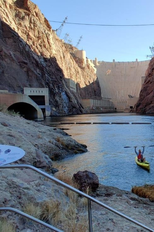From Las Vegas: Hoover Dam Kayak Trip with 6 Hot Springs - Caves, waterfalls, and Emerald Cave