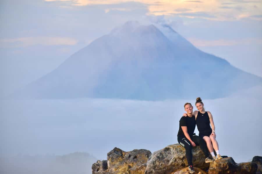 From Medan: Mount Sibayak Sunrise Hike & Natural Hot Spring - Down to the Natural Hot Spring