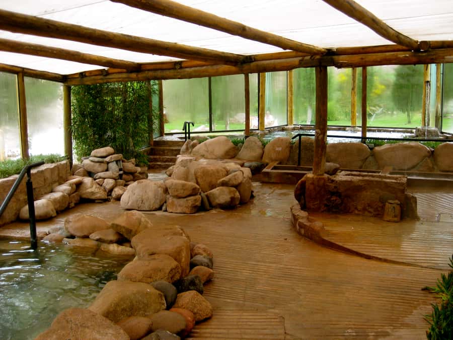 From Mendoza: Premium Spa Day at the Cacheuta Hot Springs - Arriving at Termas de Cacheuta