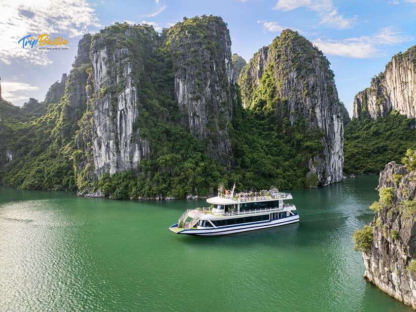 From Ninh Binh:Day Ha Long Bay Premium Cruise-Buffet&Jacuzzi - Sung Sot Cave at 2:00 PM