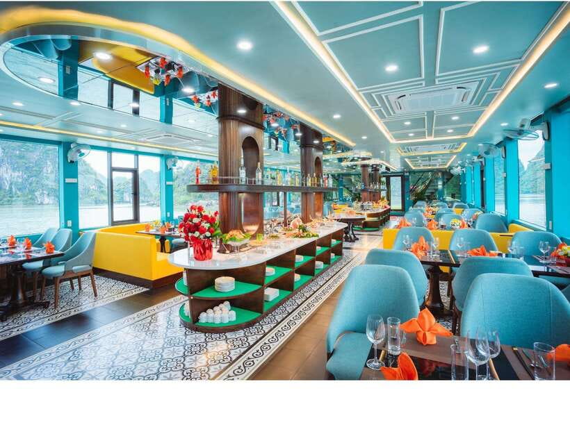 From Ninh Binh:Day Ha Long Bay Premium Cruise-Buffet&Jacuzzi - Ti Top Island for swimming or the summit view